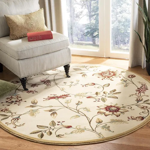 Vista 15 de SAFAVIEH - Alfombra de acento de la colección Lyndhurst, 3'3" x 5'3", color negro y multi, diseño floral tradicional, no desprende pelusa y de fácil