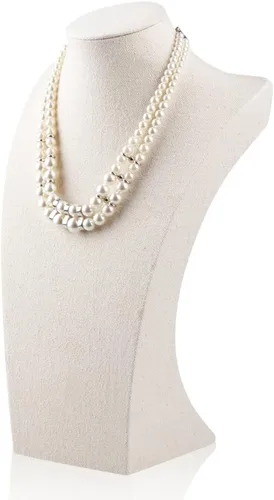Vista 9 de Oirlv - Soporte organizador de joyas 3D para collar de lino