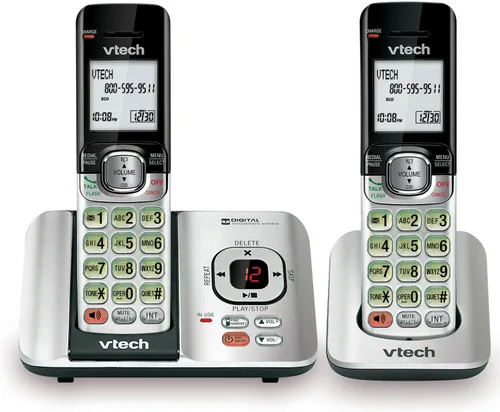 Vista 17 de Teléfono inalámbrico VTech DECT 6.0, Plateado