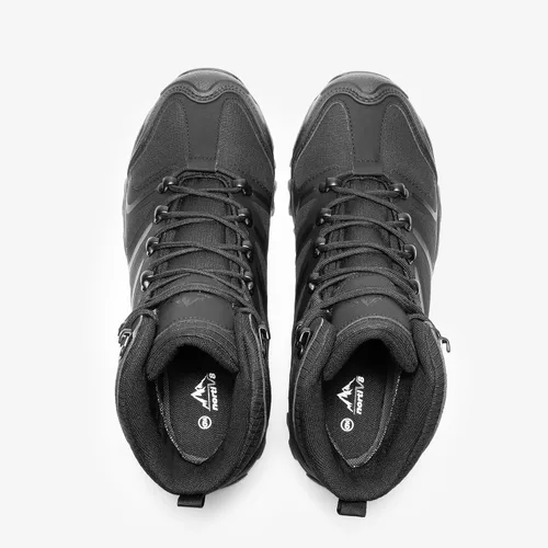 Vista 8 de NORTIV 8 Botas de trabajo impermeables para hombres botas de construcción de seguridad con punta de acero ARMADILLO-STL