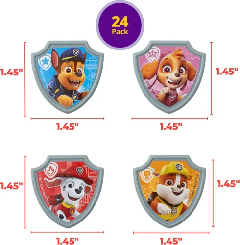 Vista 13 de DecoPac Paw Patrol Reporting For Duty Rings - Decoraciones de cupcakes con Chase, Marshall, Skye y Rubble (paquete de 72)