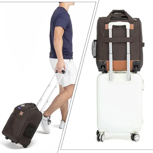 Vista 5 de JetBlue Airlines - Bolsa de viaje para debajo del asiento de 17 x 13 x 8 pulgadas, adecuada para las principales aerolíneas, incluyendo Spirit