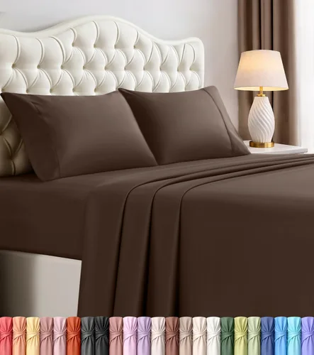 Vista 31 de Utopia Bedding - Juego de sábanas de microfibra cepillada, resistente al encogimiento y a la decoloración, de fácil cuidado, 3 piezas, tamaño Beige