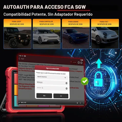 Vista 4 de KINGBOLEN K10 Pro Herramienta de escaneo bidireccional 10" OBD2 Mapa