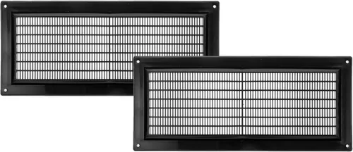 Vista 11 de Vent Systems Cubierta de ventilación de plástico blanco de 3 x 10 pulgadas (dimensiones de apertura), rejilla de retorno rectangular con pantalla