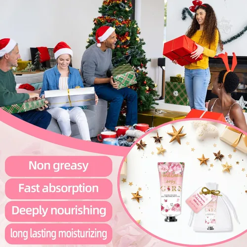 Vista 5 de Regalos multiusos para fiestas de baby shower, paquete de 40 juegos de crema de manos, regalos de boda y agradecimiento para invitados
