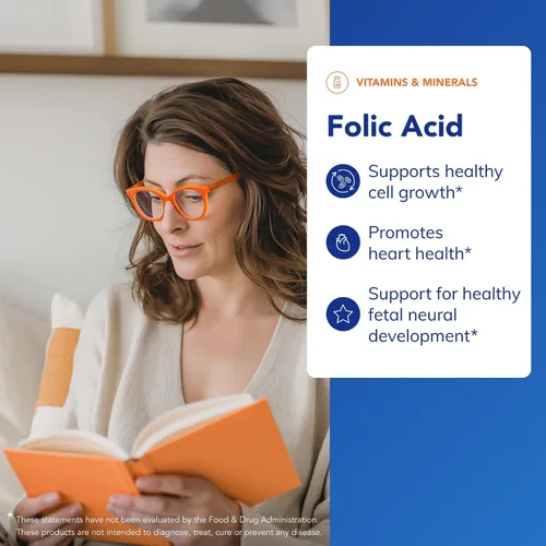 Vista 3 de Pure Encapsulations Ácido fólico Suplemento dietético hipoalergénico 60 cápsulas Suplemento dietético hipoalergénico, Utilización