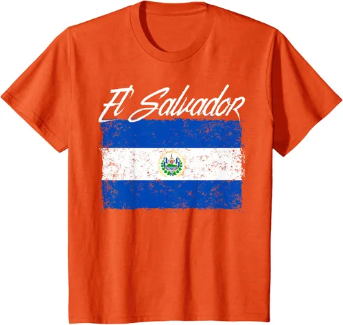 Vista 35 de Camiseta Salvadoreña Bandera El Salvador
