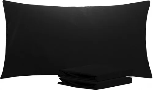 Vista 133 de NTBAY Juego de fundas de almohada estándar, paquete de 2 fundas de almohada de microfibra cepillada de 20 x 26 pulgadas, suaves, sin arrugas Aqua