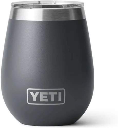 Vista 26 de YETI Rambler - Vaso de vino de 10 onzas, aislado al vacío, de acero inoxidable con tapa MagSlider, color azul marino