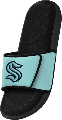 Vista 137 de FOCO Sandalias deportivas de espuma para ducha con logotipo de equipo universitario de la NCAA para hombre