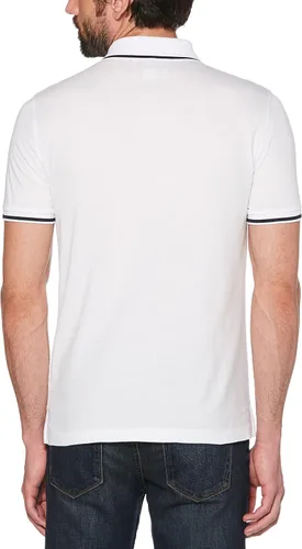 Vista 2 de Original Penguin Polo de manga corta con punta de contraste para hombre