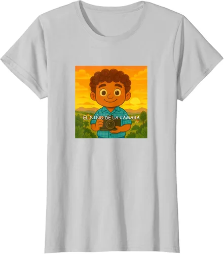 Vista 20 de Camiseta El Niño de la Cámara – Diseño Oficial del Cuento Ilustrado