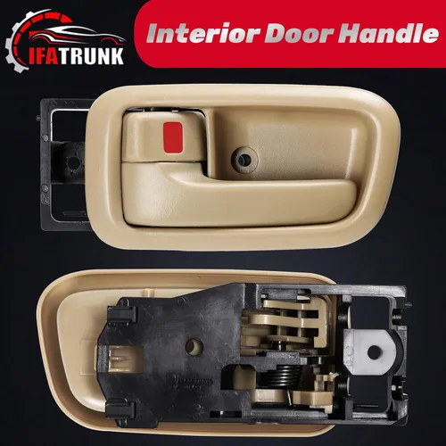 Vista 7 de Manija interior de puerta delantera izquierda para conductor derecha para pasajero para 2000 2001 2002 2003 2004 2005 2006 Toyota Tundra