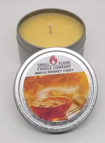 Vista 13 de Vela de soja de coco natural hecha a mano de Small Flame Candle Company (frambuesa y vainilla negra)
