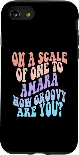 Vista 13 de iPhone 14 Pro Max AMARA Cute Retro Girls Groovy AMARA Personalized Name Case