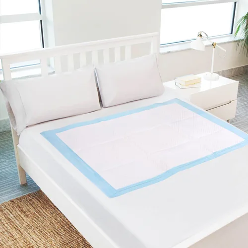 Vista 7 de Almohadillas de cama desechables para incontinencia de 23 x 36 pulgadas, 10 unidades, almohadillas a prueba de fugas para adultos, niños y mascotas