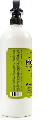 Vista 5 de Cold Iron Spray antiarrugas para ropa. 32 onzas líquidas Mojito Citrus Mint. Alternativa de planchado a base de plantas. Rápido, fácil de usar.