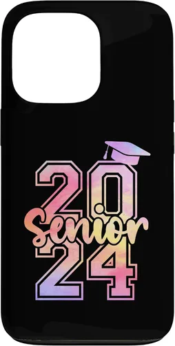 Vista 10 de Funda para iPhone 11 Pro Max Senior 2024 Clase de 2024 Seniors Graduación 2024 Senior 24