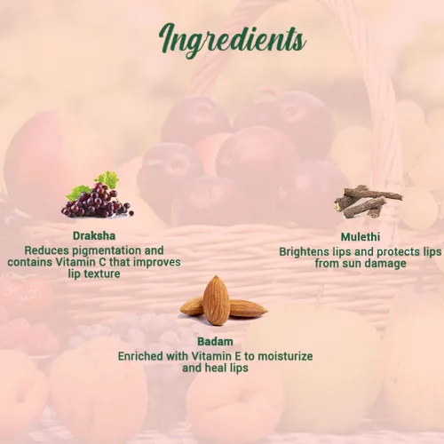 Vista 4 de Bálsamo labial, blanco BIO FRUIT