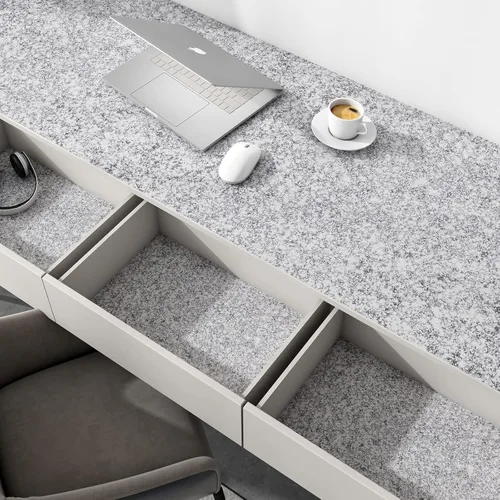 Vista 2 de Decotalk Papel tapiz plateado con purpurina para despegar y pegar para paredes, papel tapiz brillante extraíble de 17.7 x 120 pulgadas, papel