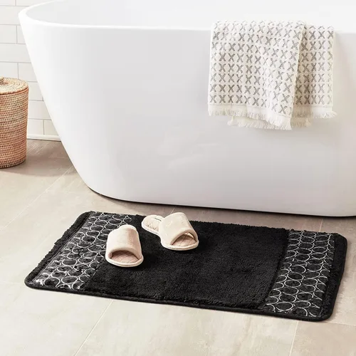 Vista 28 de Zahari Home Capri - Juego de toallas de baño de 3 piezas, toalla de baño, toalla de mano y toalla facial, decoración moderna, hermoso diseño único