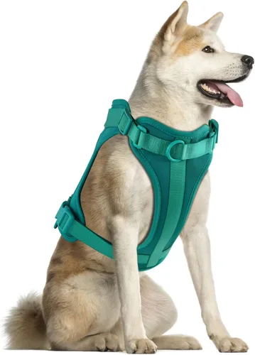 Vista 28 de Wisedog Arnés Ligero Sin Tirones para Perro: Arnés de Chaleco de Malla Transpirable Ajustable para Mascotas con Cojín Suave y Cómodo, para Perros