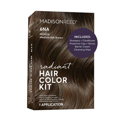 Vista 27 de Madison Reed - Kit de tinte radiante para el cabello, tinte permanente para el cabello, 100 % cobertura de canas, sin amoníaco, negro Parma 2.5NNN
