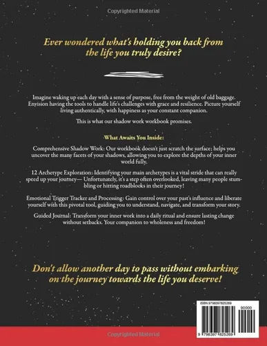 Vista 2 de The Shadow Work Journal & Workbook How to Meet Your True Self Integrate & Transcend Your Dark Side through Self-Discovery Exercises. Deep Guided