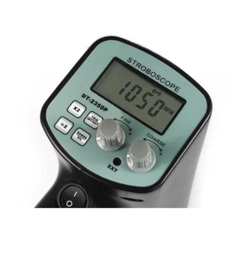 Vista 4 de Estroboscopio digital tipo E especialmente para la industria textil y de impresión ajustada con rango de medición de 50 a 2,000 FPM