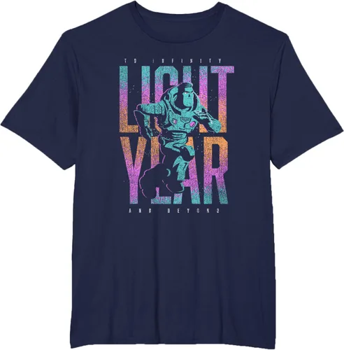 Vista 41 de Disney Pixar Lightyear Buzz Lightyear To Infinity And Beyond Camiseta, Negro