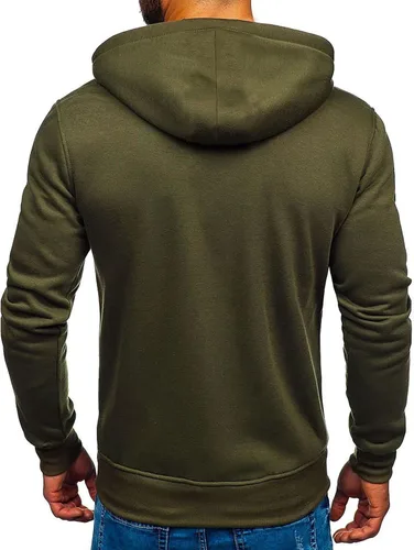 Vista 2 de Chaqueta de algodón para hombre, cuello casual, clásico, abrigo activo de otoño, abrigo de Navidad lavado gráfico
