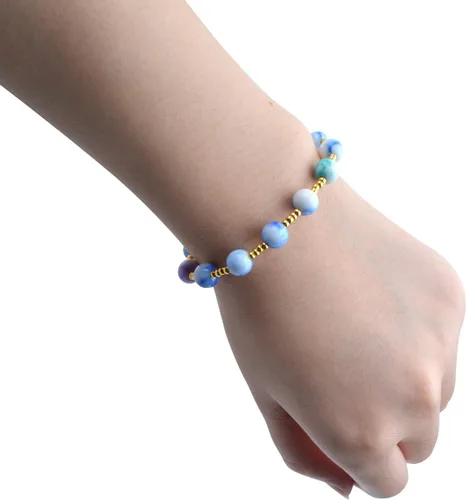 Vista 7 de Aylifu 2250 cuentas de tubo para hacer joyas, extremos redondos y sueltos, cuentas espaciadoras de metal para hacer joyas, 2 tamaños, 6
