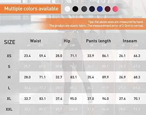 Vista 5 de COOLOMG Pantalones de yoga para mujer, mallas capri para correr, leggings de tiro bajo, entrenamiento, gimnasio con bolsillos ocultos