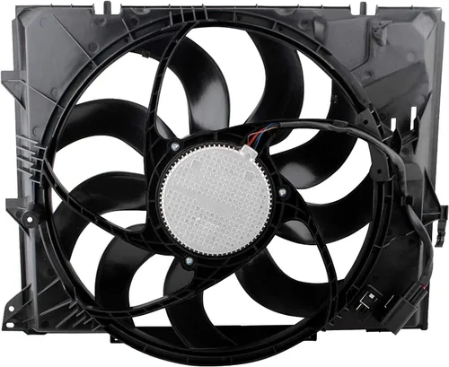Vista 6 de Conjunto de ventilador de refrigeración para BMW 128i 325i 328i Base Coupe Sedan Wagon Luxury Modern Sport 330i xDrive Reemplazo # 17427562080
