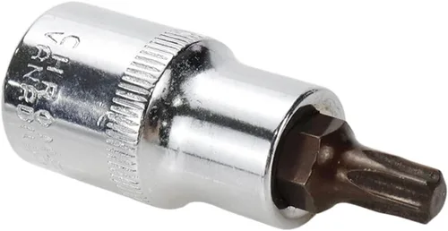Vista 4 de Juego de llaves hexagonales de 1/2" y T40 Torx de 2.16 pulgadas de longitud, 2 piezas Broca Torx