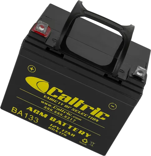 Vista 7 de Caltric Agm - Batería compatible con Yamaha Rhino 700 Yxr700 4X4 2008 2009 2010 2011 2012 2013