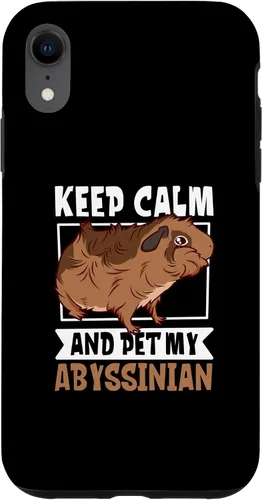 Vista 24 de iPhone 16 Pet my Abyssinian Guinea Pig Case