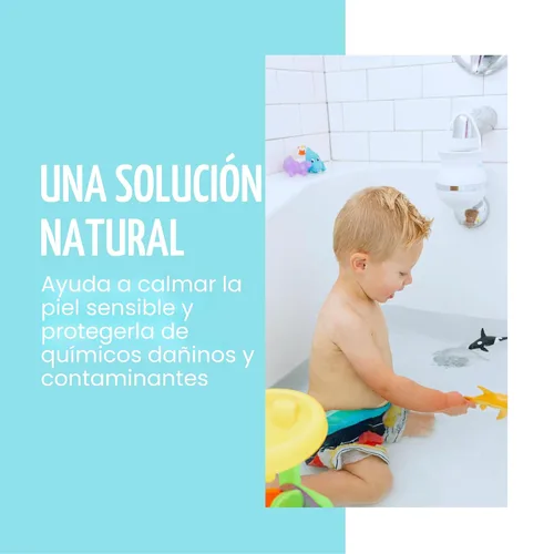 Vista 6 de Filtro de Baño Tubo 2.0 - El Filtro de Agua de Baño Original de 8 Etapas para Grifo de Tina - Elimina el 99% del Cloro y Contaminantes - Sin BPA