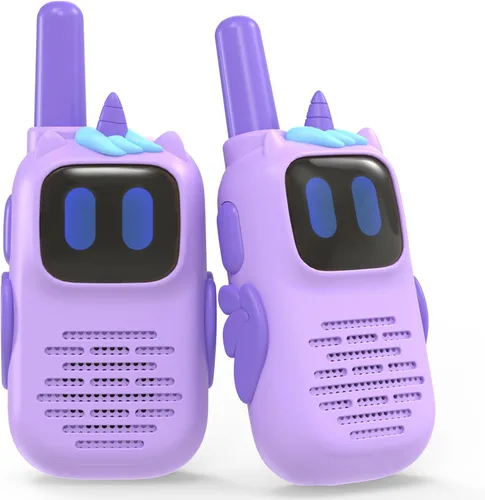 Vista 7 de Holiky Juguetes para Niños y Niñas de 5-7 Años, Walkie Talkies para Niños Alcance de 1000 Pies 2 Canales Radio de 2 Vías Juguete Regalos de Navidad