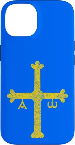 Vista 4 de Funda para iPhone 16 Asturias SPAIN FLAG OVIEDO GIJON VICTORY CROSS