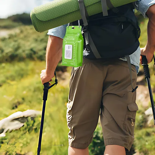 Vista 8 de Lámpara de emergencia con luz de sal de agua, linterna LED alimentada por sal, 50 lúmenes LED linterna de camping para cortes de energía Pesca