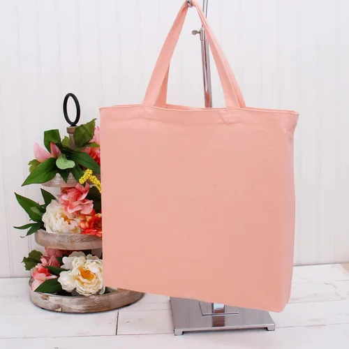 Vista 2 de Threadart - Bolsas reutilizables de lona 100% algodón resistentes Paquete de 3 Con asas fuertes que soportan hasta 40 libras Respetuosas