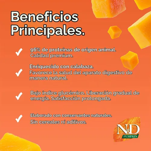 Vista 5 de Farmina - Alimento seco para perros adultos sin granos con calabaza, pollo y granada, mini raza