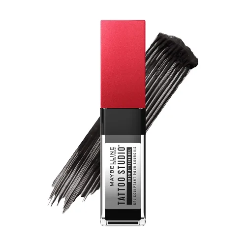 Vista 7 de Maybelline Tattoo Studio Gel de Estilo para Cejas, Maquillaje de Cejas Impermeable, Tinte para Cejas para un Uso de Hasta 36 Horas, Rubio, 1 Unidad