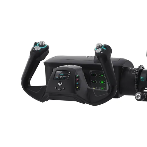 Vista 5 de Turtle Beach VelocityOne Flight Universal Control System - Xbox Series X Xbox Series S Xbox One Windows 10 11 PCs with Yoke Handle Throttle