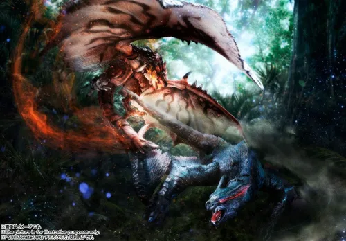 Vista 9 de TAMASHII NATIONS - Monster Hunter - Rathalos - Figura de acción Bandai