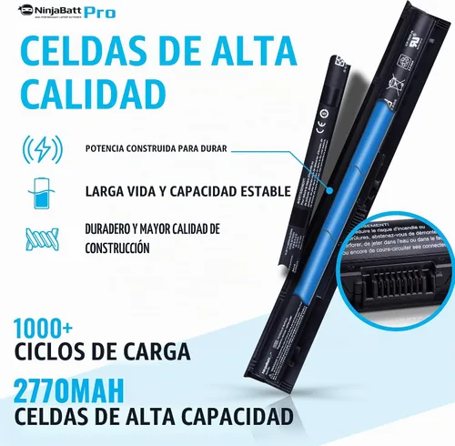 Vista 3 de NinjaBatt 800049-001 Batería para HP K104 KI04 800010-421 800050-001