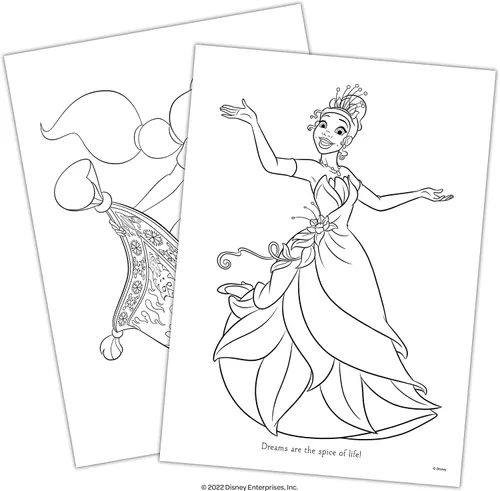 Vista 7 de Libros de actividades con calcomanías para niñas, paquete con 2 blocs de calcomanías con más de 400 calcomanías con princesas de Disney y Hello