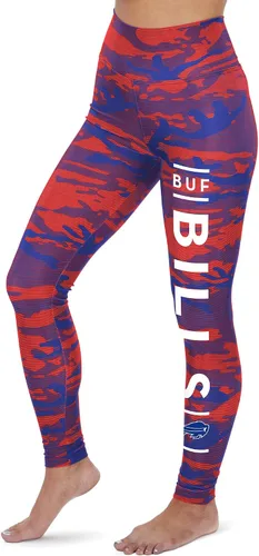 Vista 85 de Zubaz NFL Mallas para mujer de longitud completa de cintura alta básica 1.0